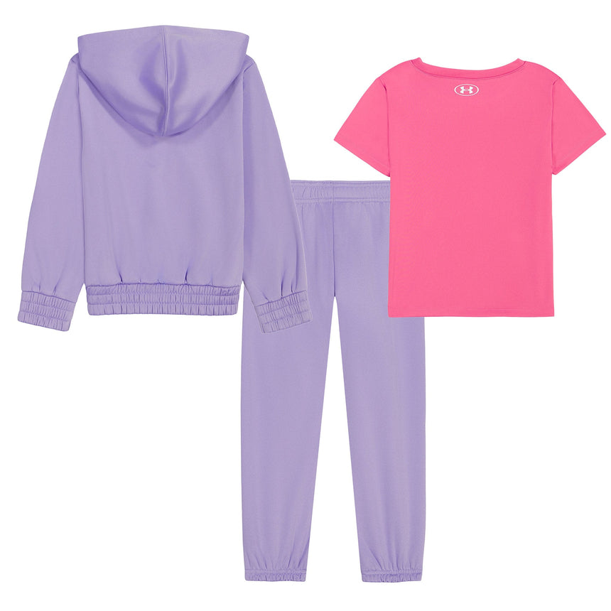 Ensemble Trois Pièces Kangourou Zip 4-6x-Under Armour-UR2-25UAFJI57R-CLÉMENT
