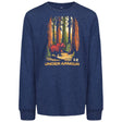 T-shirt Tree Bear Cuff 8-16ans-Under Armour-Marine-S-UR2-25UOFJA06F-CLÉMENT