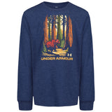 T-shirt Tree Bear Cuff 8-16ans-Under Armour-Marine-S-UR2-25UOFJA06F-CLÉMENT