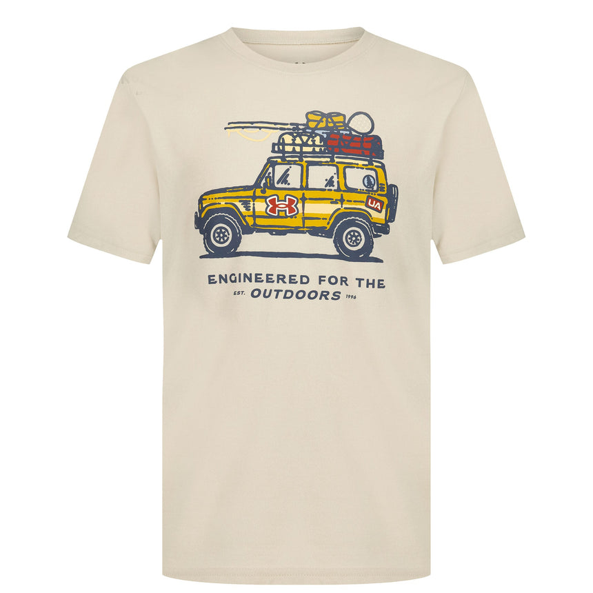 T-shirt Apline Explorer 8-16-Under Armour-Beige-S-UR2-25UOFJA41F-CLÉMENT
