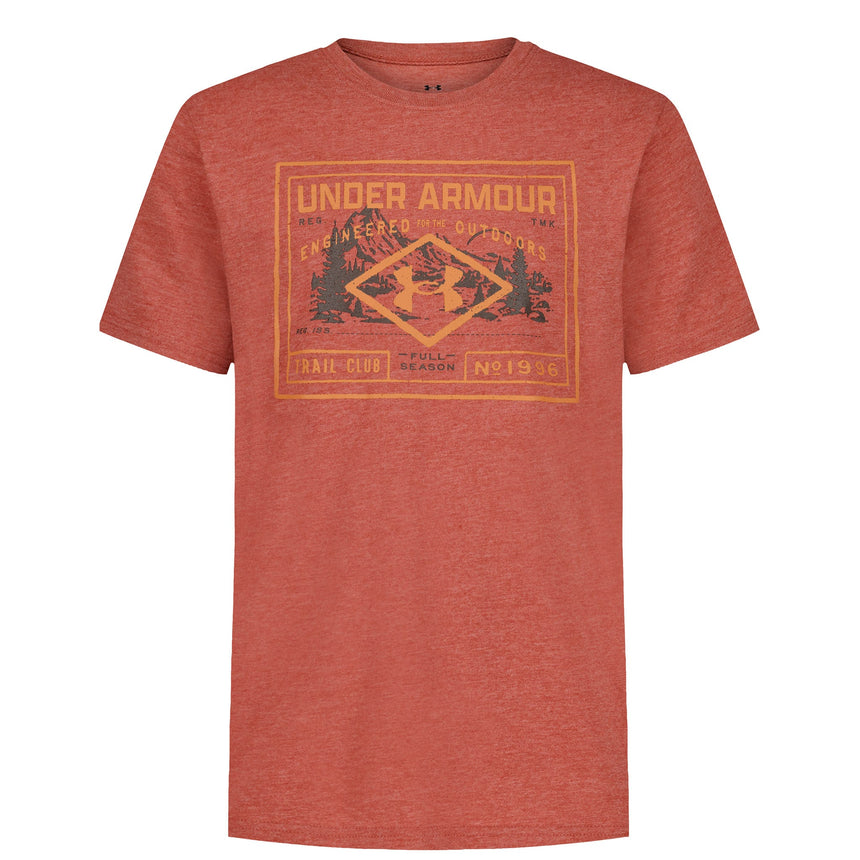 T-shirt Trail Club 8-16-Under Armour-Rouge-S-UR2-25UOFJA44F-CLÉMENT