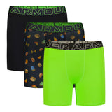 Boxers Performance Print 8-16ans-Under Armour-Noir-S-UR2-25UWSHJ05F-B-CLÉMENT