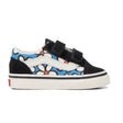Soulier Old Skool Velcro Pointures 4-10-Vans-Bleu-4 B-VAN-VN000CTGFNM-CLÉMENT