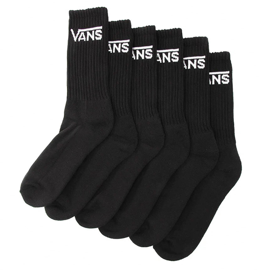 Bas (6) Classic Crew Pointures 3.5-9-Vans-Noir-S-VAN-VN000QCBBLK-CLÉMENT