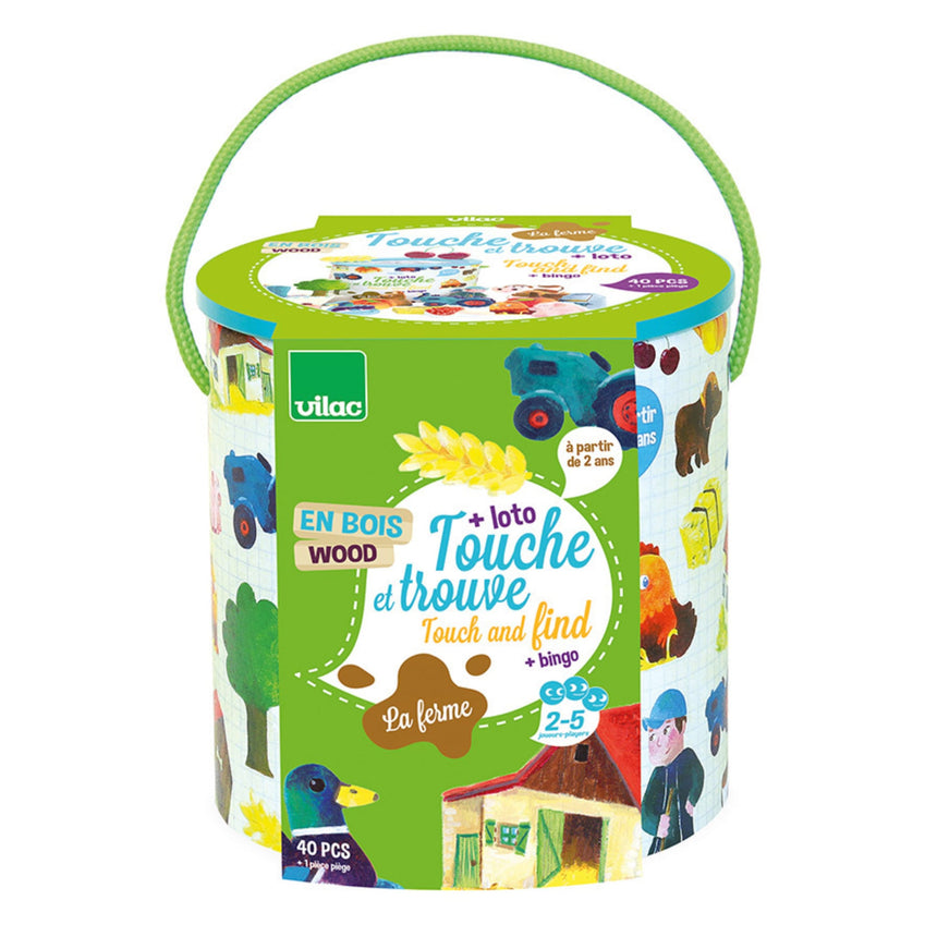 Touche Et Trouve - La Ferme-Vilac-VLC-V2410-CLÉMENT