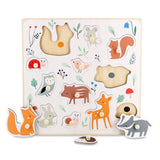 Casse-tête en Bois - Animaux Forêt-Vilac-VLC-V7100-CLÉMENT