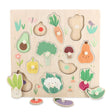 Casse-tête en Bois - Légumes Jardin-Vilac-VLC-V7101-CLÉMENT