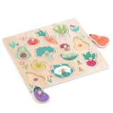 Casse-tête en Bois - Légumes Jardin-Vilac-VLC-V7101-CLÉMENT