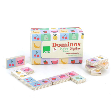 Domino Fruits Et Légumes-Vilac-VLC-V7120-CLÉMENT