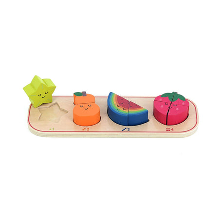 1,2,3 Et 4 Fruits-Vilac-VLC-V7424-CLÉMENT