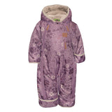 Habit de Neige Une Pièce Fleurs 9-24mois-Perlimpinpin-Prune-9 m-VPE-VH310B-CLÉMENT
