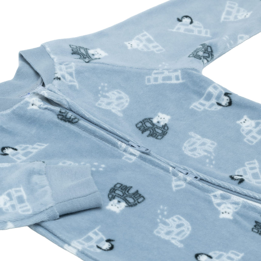 Pyjama Velours Polaire 0-24mois-Perlimpinpin-VPE-VL601-POL-CLÉMENT