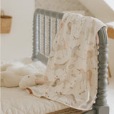 Petite Couverture Minky - Les rêves de Licornes-Veille sur Toi-VST-VSTCVCELESTE-CLÉMENT