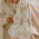 Petite Couverture Minky - Les rêves de Licornes-Veille sur Toi-VST-VSTCVCELESTE-CLÉMENT
