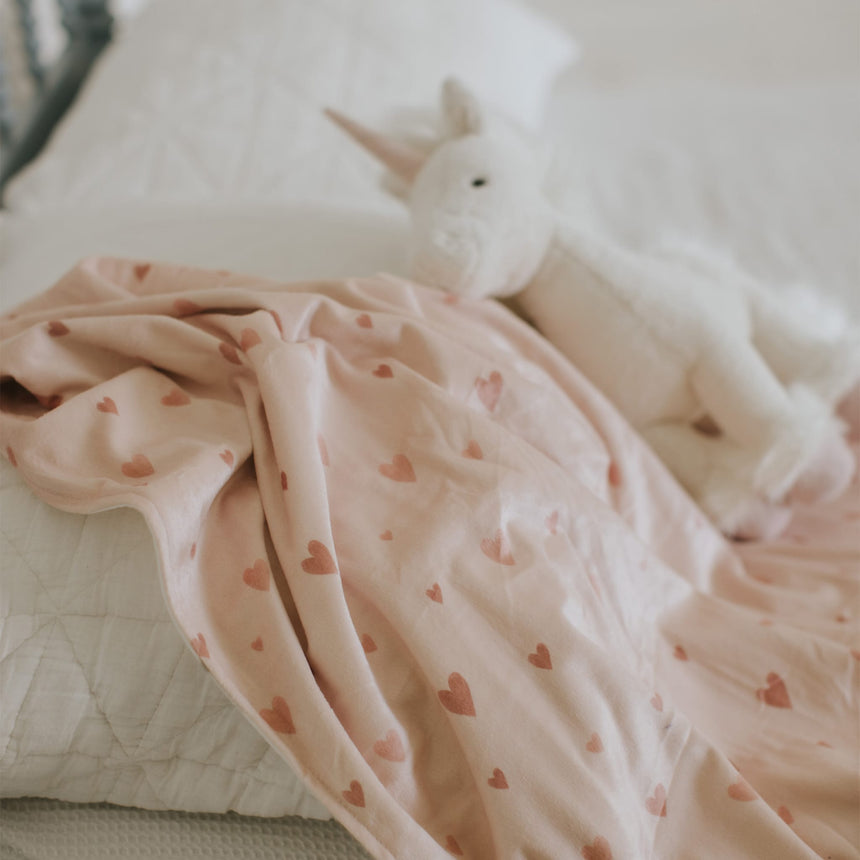 Petite Couverture Minky - Les rêves de Licornes-Veille sur Toi-VST-VSTCVCELESTE-CLÉMENT