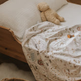 Petite Couverture Minky - Ferme Gédéon-Veille sur Toi-VST-VSTCVGEDEON-CLÉMENT