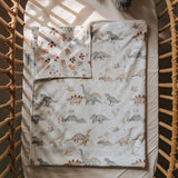 Petite Couverture Minky - Jurassique-Veille sur Toi-VST-VSTJURASSIQU-CLÉMENT