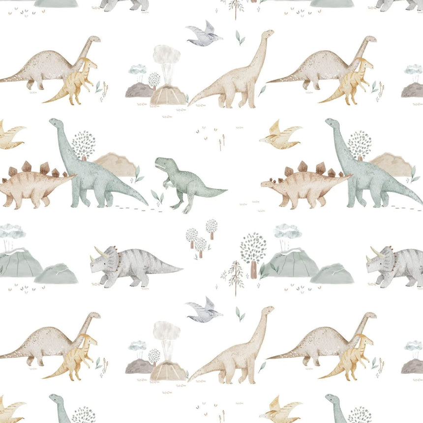 Petite Couverture Minky - Jurassique-Veille sur Toi-VST-VSTJURASSIQU-CLÉMENT