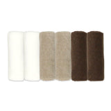 Débarbouillette(6) bambou Oxford - Beige-Kushies-KUS-WC801-CLÉMENT