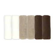 Débarbouillette(6) bambou Oxford - Beige-Kushies-KUS-WC801-CLÉMENT