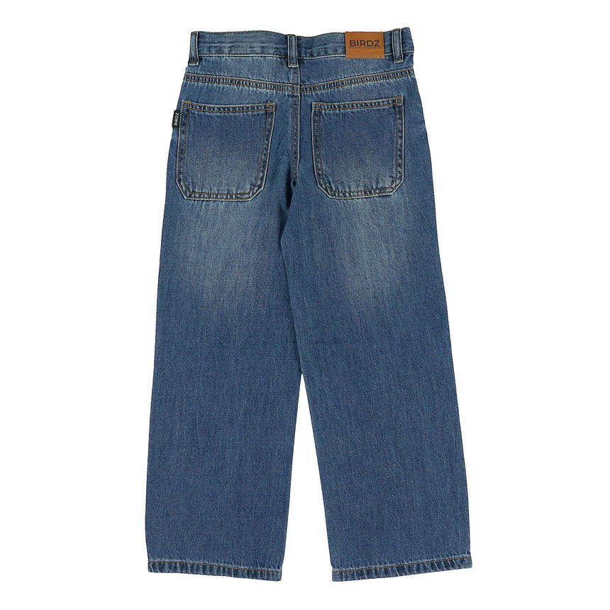 Jeans Jambe Large 10-16ans-Birdz-WRK-B29000-3-CLÉMENT