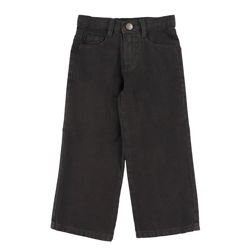 Jeans Jambe Large Noir 2-8ans-Birdz-Noir-2-WRK-F19001-2-CLÉMENT