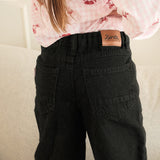 Jeans Jambe Large Noir 10-16ans-Birdz-WRK-F19001-3-CLÉMENT