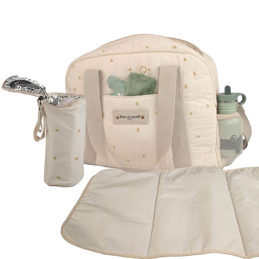 Sac À Couches Simply - Beige-Baby on board-YND-BOB-1101-CLÉMENT