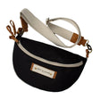 Sac à Langer Banane Avec Bandoulière Armelle - Noir-Baby on board-YND-BOB-2201-CLÉMENT