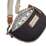 Sac à Langer Banane Avec Bandoulière Armelle - Noir-Baby on board-YND-BOB-2201-CLÉMENT