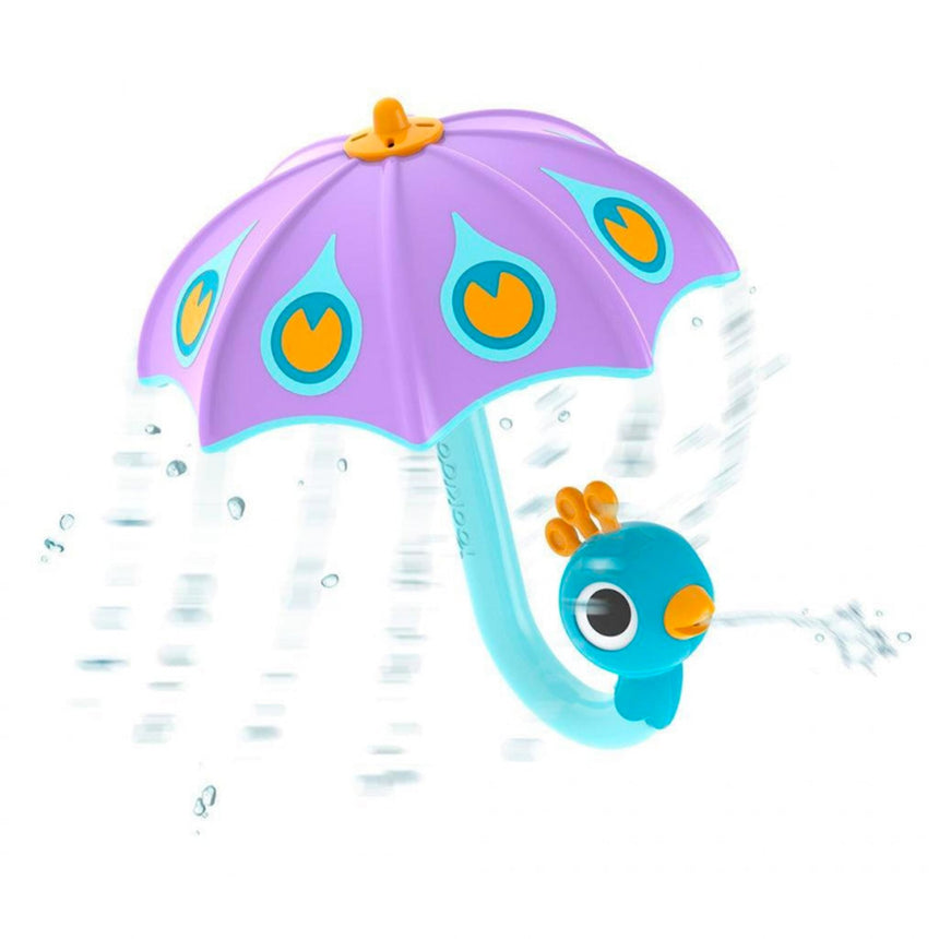 Jouet de Bain Parapluie Paon Mauve-Yookidoo-YOO-40226-CLÉMENT