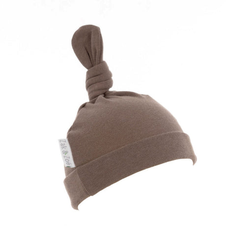 Bonnet 0-3mois Chocolat Chaud-Zak et Zoé-ZAK-BONNETCC-CLÉMENT