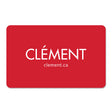 Carte-cadeau traditionnelle CLÉMENT-CLÉMENT-$25-M000002-CLÉMENT