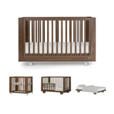 Spirit 8-in-1 Convertible Crib-  Walnut