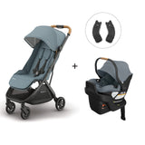 Poussette Minu V3 Dillan + Siège Auto Aria V2 Callum + Adaptateurs-Poussettes Simples (604)-UPPAbaby-CLÉMENT