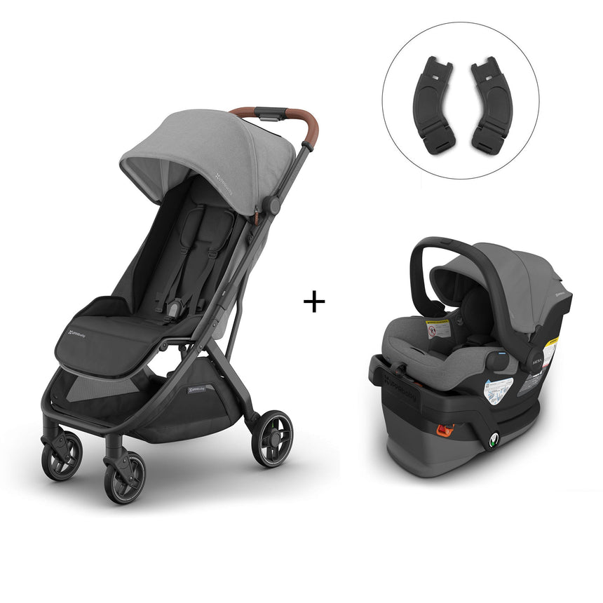 Poussette Minu V3 + Siège Auto Mesa V3 + Adaptateurs - Greyson