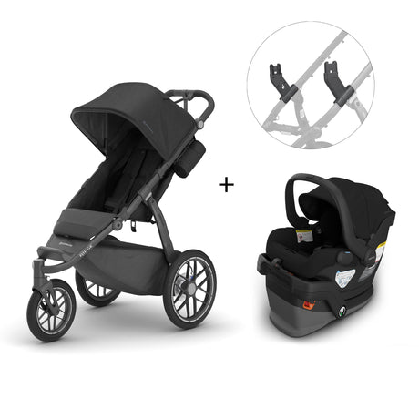 Poussette Ridge V2 + Siège Auto Mesa V3 + Adaptateurs - James-Poussettes Simples (604)-UPPAbaby-CLÉMENT