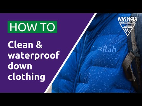 Waterproofing Down Proof 